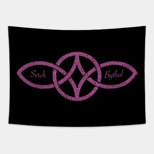 Serch Bythol Celtic Symbol Tapestry