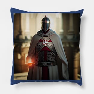 Knights Templar in The Holy Land Pillow