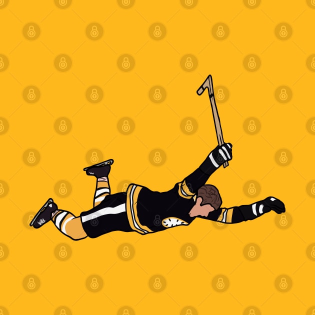 Bobby Orr Diving Celebration by rattraptees