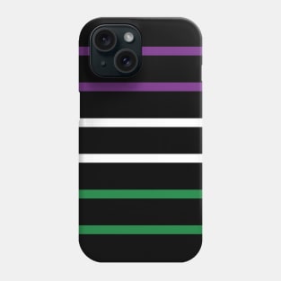 Suffragette Flag Colours UK Phone Case