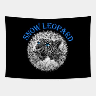 Snow Leopard Tapestry