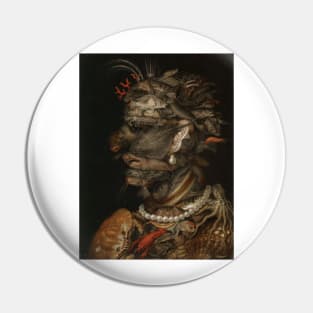 Water - Giuseppe Arcimboldo Pin