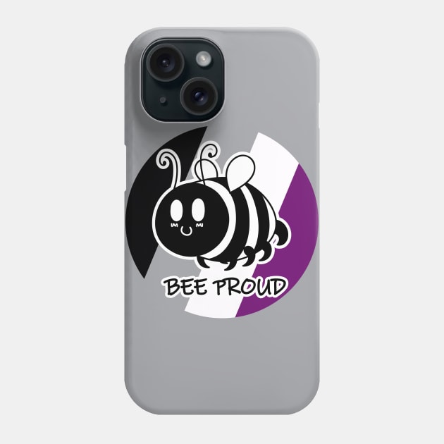 Bee Proud the Asexual Spectrum Phone Case by JadedOddity