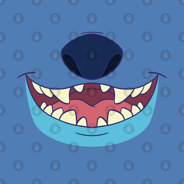 Stitch Mouth by Doodle Dan