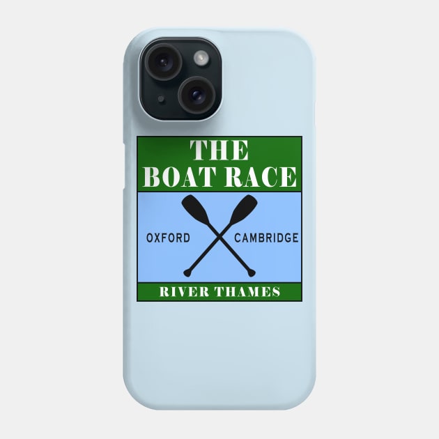 The Boat Race Phone Case by Lyvershop