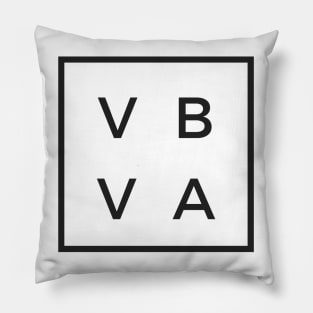 VBVA Virginia Beach Virginia Design by CoVA Tennis Pillow