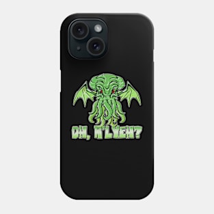 Cthulhu - Oh R'lyeh - HP Lovecraft Miskatonic University Phone Case