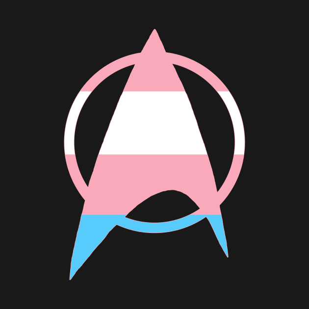 Transgender Starfleet Pride by EmceeFrodis