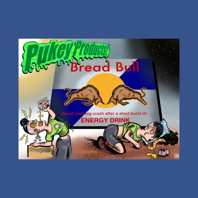 Pukey Products 4 "Bread Bull" by Popoffthepage