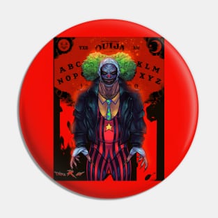 Wrestling creepy clown ouija Pin
