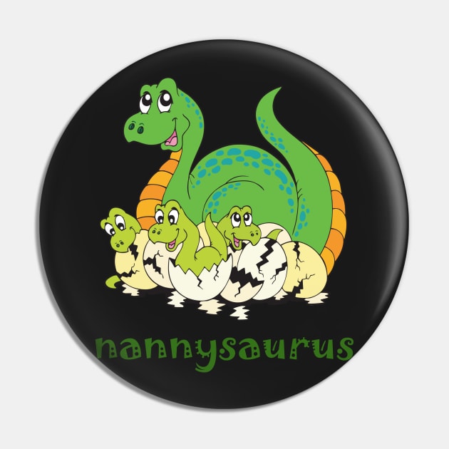 Nannysaurus Pin by cdclocks