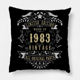 36 years old Made in 1983 36th Birthday Gift Pillow