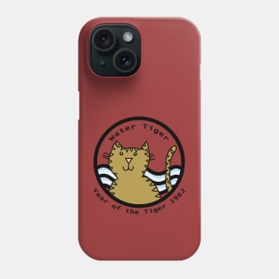 Born Year of the Water Tiger 1962 Phone Case