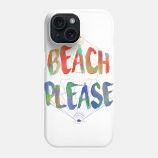OTE beach please 2 shells Phone Case