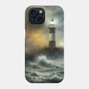 A Lonely Lighthouse Phone Case