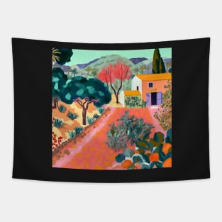 Coastal home Tapestry