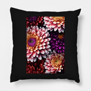 Bright Flower Field: Eco-Friendly Designs for a Green Future Pillow