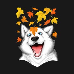 Autumn husky T-Shirt