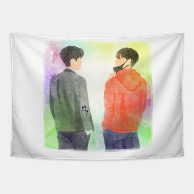 Color rush FANART 01 Tapestry by Giullia - Yeppeunyeppeun Art