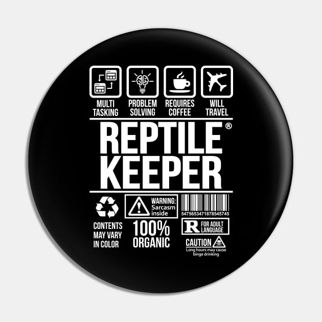 Reptile Keeper T-shirt | Job Profession | #DW Pin by DynamiteWear