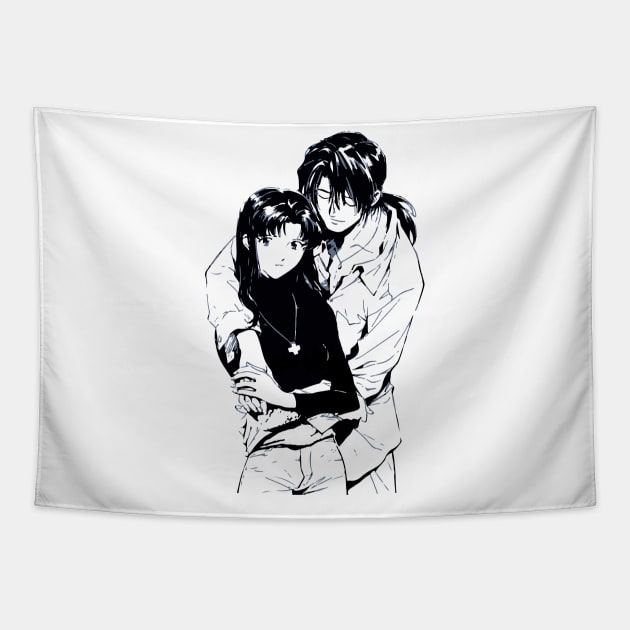 Misato x Kaji Tapestry by Lukish