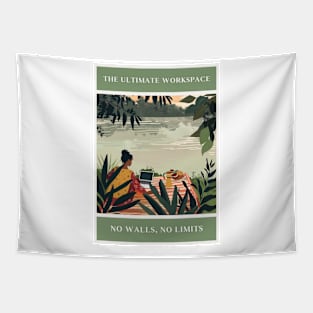 No Walls, No Limits Tapestry