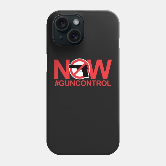 Shove Gun Control Phone Case by nanoine73