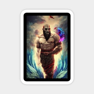 KRATOS Renaissance portrait GOW Magnet