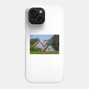 Half-timbered house, Mittelkirchen, Altes Land, Lower Saxony, Germany Phone Case