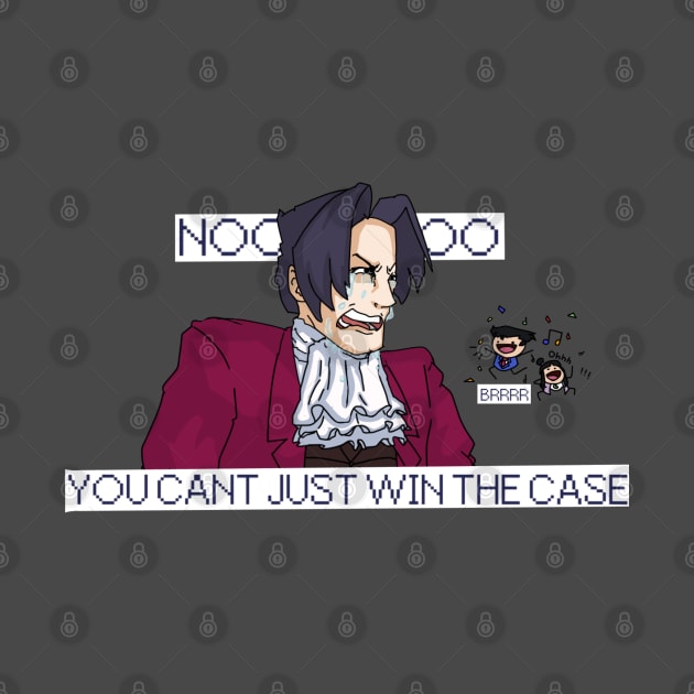 Edgeworth nooo by RedSofaHead