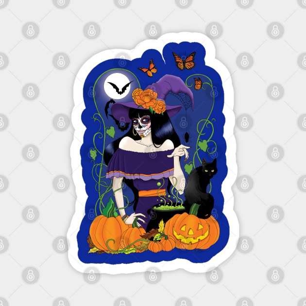 All Hallows Eve Magnet by tigressdragon