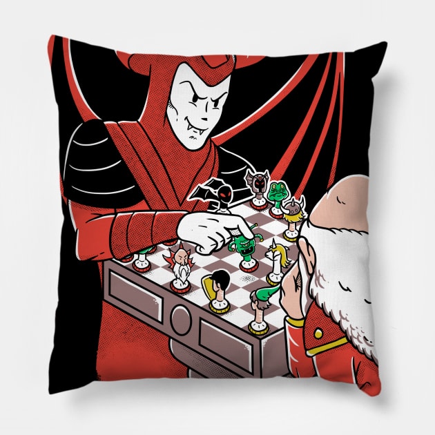 Masters of Chess Pillow by UmbertoVicente