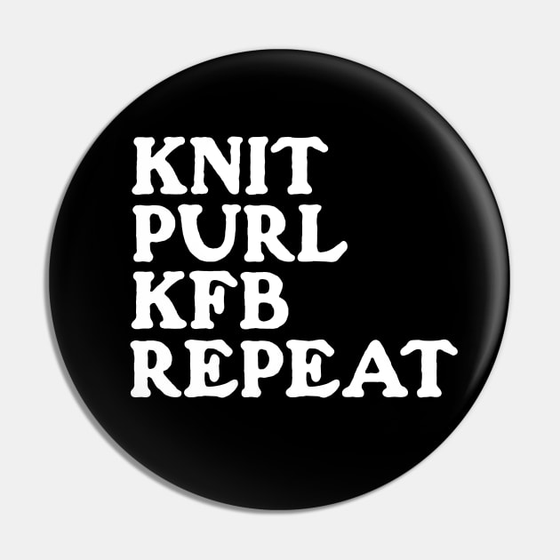 Kfb Tshirt, Crocheting Gifts, Knitting Gifts for Mom, Shirt for Grandma, Knitting Front and Back Shirts for Women, Knitter Gifts, Crocheter Pin by Snoe