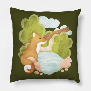 FOREST FOX Pillow