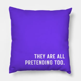 Purple Pretending Pillow