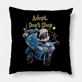 Adopt Don't Shop National Rescue Dog Day 2023 Pillow