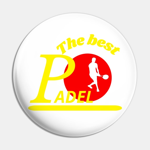 PADEL Pin by sweetvision