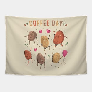 I Love Coffee Tapestry