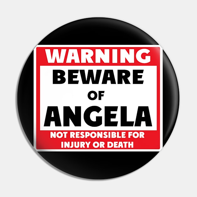 Beware of Angela Pin by BjornCatssen