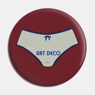 Ode to Dodson: Art Deco Pin