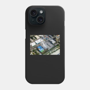 Aerial view of building, Myrtle beach Phone Case