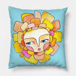 Sun Girl Pillow