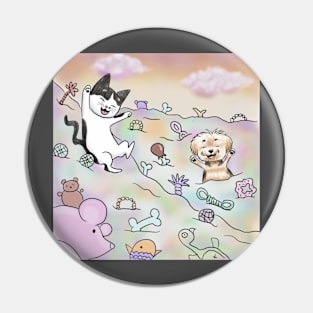 Sonny and Maya playtime Pin