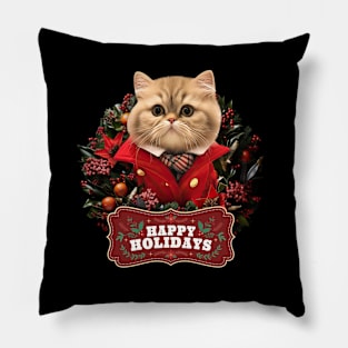 Christmas Cat Pillow