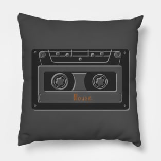 House music Cassette Pillow