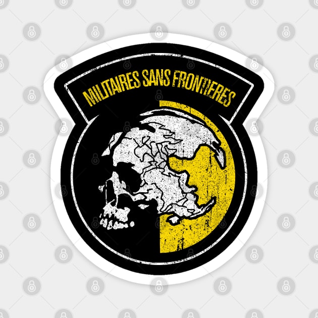 Militaires Sans Frontières Magnet by huckblade