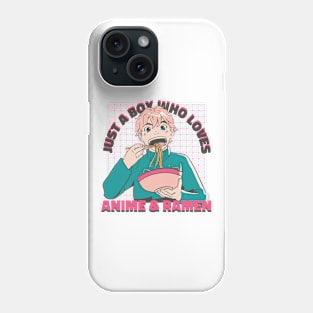 Anime Boy Ramen P R t shirt Phone Case