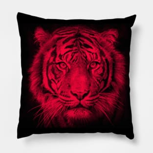 Tiger Red Head 07 Pillow