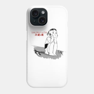 lone wolf and cub Phone Case
