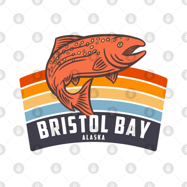 Bristol Bay Alaska Salmon Fishing Graphic by Eureka Shirts